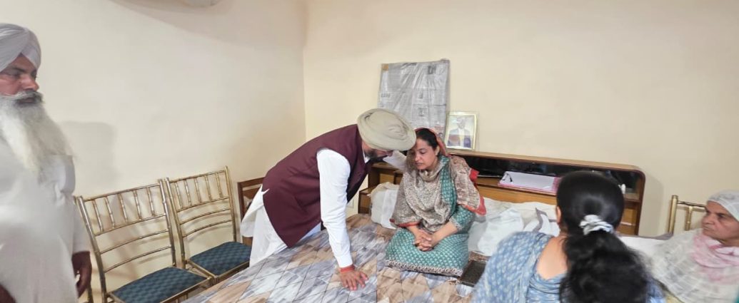 Dhaliwal Assures Support to Randhawa’s Family, Says Government Stands Firmly with Them